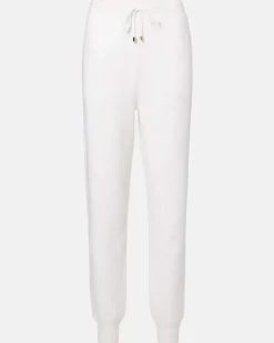 Hose aus einem Wollgemisch Weiß