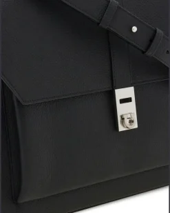 Hug Aktentasche mit Schnalle - Schwarz