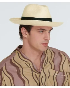 Hut Amedeo Quito aus Stroh Beige