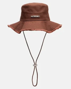 Hut Artichaut aus Denim Braun