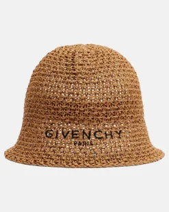 Hut aus einem Baumwollgemisch Beige