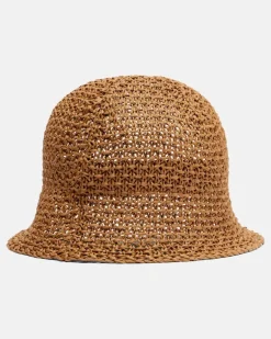 Hut aus einem Baumwollgemisch Beige
