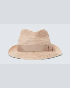 Hut aus Stroh Beige