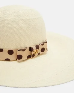 Hut aus Stroh Beige