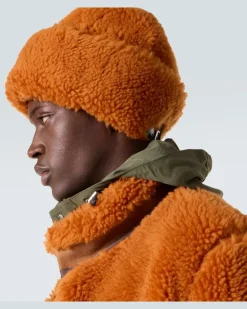 Hut aus Wolle Orange