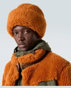 Hut aus Wolle Orange