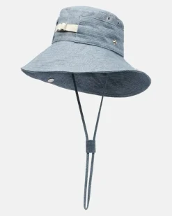 Hut Bob De-Nîmes aus Denim Blau