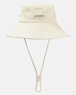 Hut De-Nîmes aus Denim Weiß