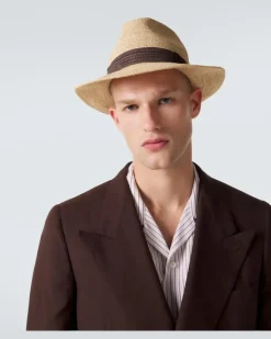 Hut Federico aus Stroh Beige