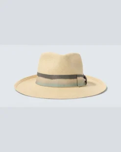Hut Harlem aus Stroh Beige
