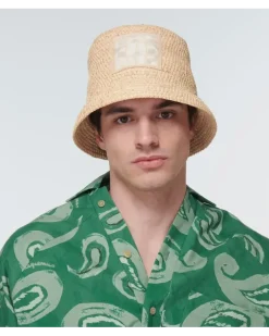 Hut Le Bob Ficiu aus Raffiabast Beige