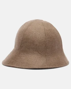 Hut Zaltana aus Kaschmir und Seide Beige