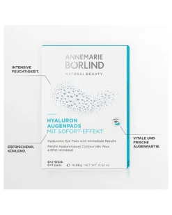 Hyaluron Augenpads Augenpads mit Sofort-Effekt (6 x 2 Stück