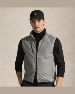 Hybrid-Weste mit Reißverschluss Grey
