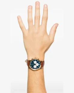 Iconic Chronograph St Mawes 42mm - Blau