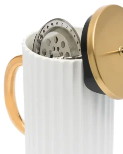 Iconic' Kaffeepresse - Weiß
