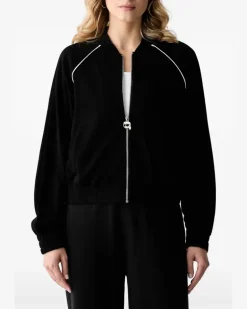 Ikonik Karl Sweatshirtjacke - Schwarz ikonik