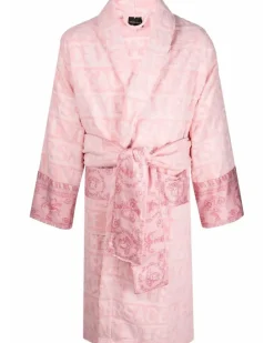 I Love Baroque Bademantel - Rosa