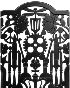 Industry Collection Stuhl (55cm x 52cm) - Schwarz