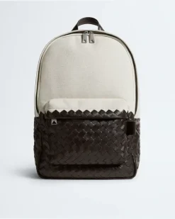 Intrecciato Rucksack-Beige - Herren