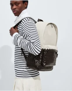 Intrecciato Rucksack-Beige - Herren