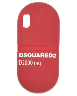 iPhone 9-Handyhülle mit Logo-Print - Rot