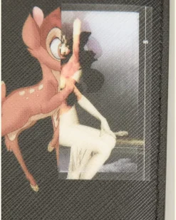 iPhone-Hülle mit Bambi-Print - Schwarz