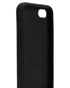 iPhone-7-Hülle mit bunten Sternen - Schwarz
