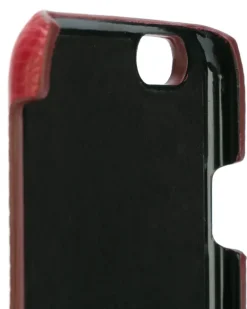 iPhone 6-Hülle mit Designer-Applikation - Rot
