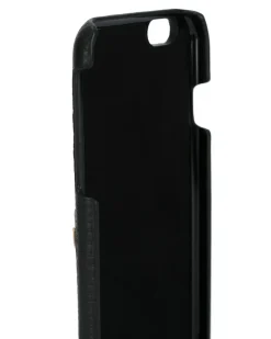 iPhone 6-Hülle mit "Designer"-Patch - Schwarz