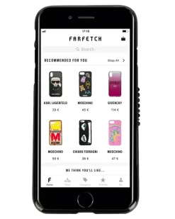 iPhone 7-Hülle mit "I Feel Love"-Print - Schwarz
