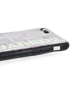 iPhone 7-Hülle mit Logo-Print - Schwarz