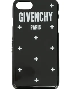 iPhone 7-Hülle mit Logo-Print - Schwarz