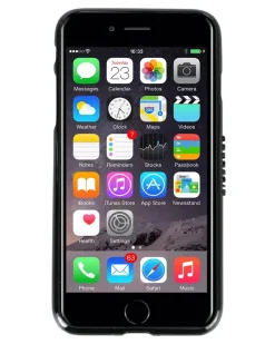 iPhone 7-Hülle mit Logo-Print - Schwarz