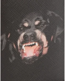 iPhone-Hülle mit Rottweiler-Print - Schwarz