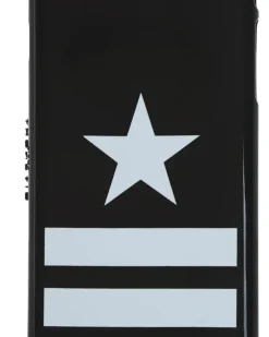 iPhone 6-Hülle mit Stern-Print - Schwarz