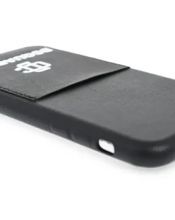 iPhone X-Hülle mit Logo-Print - Schwarz