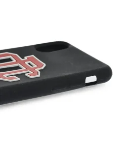 iPhone X-Hülle mit Logo - Schwarz