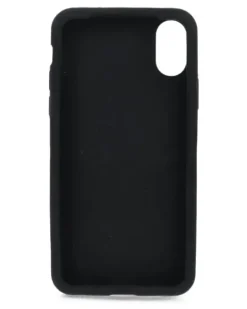iPhone X-Hülle mit Logo - Schwarz