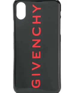 iPhone X-Hülle mit Logo - Schwarz