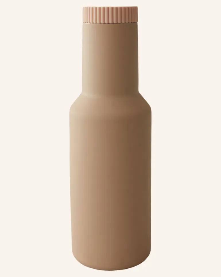 Isolierflasche Tube beige