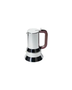 italienischer Kaffeebereiter 9090 - Metall - rostfreier Stahl - Designer Richard Sapper