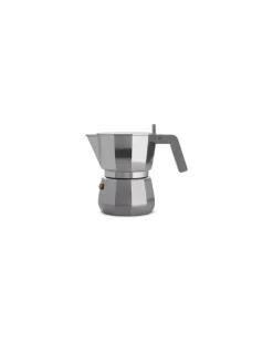 italienischer Kaffeebereiter Moka - Metall - Gussaluminium - Designer David Chipperfield