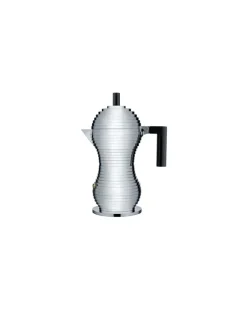 italienischer Kaffeebereiter Pulcina - Metall - Gussaluminium - Designer Michele de Lucchi