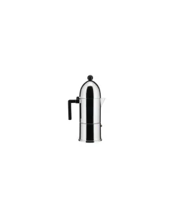 italienischer Kaffeebereiter Cupola - Metall - Gussaluminium - Designer Aldo Rossi