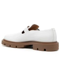 Ivy Monk-Loafer - Weiß