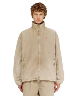 Jacke aus taslan mit spezieller Beschichtung - Jacken - Herren - Beige