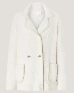 Jacket with jewel details White