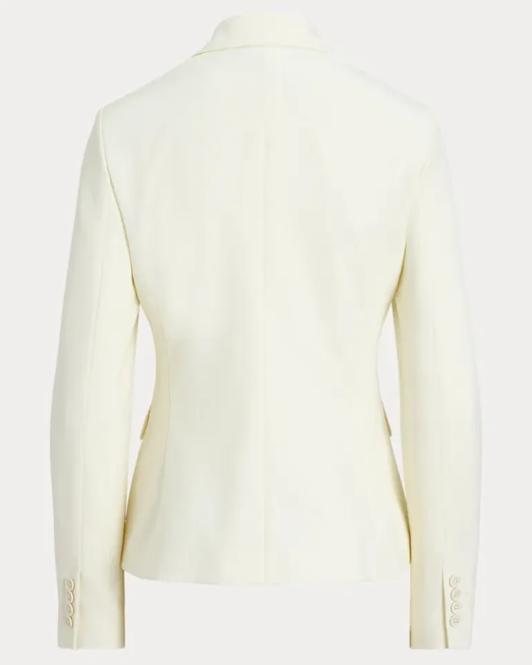 Jacke Wendi aus Grain-de-Poudre Cream