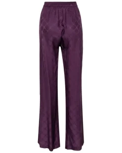 Jacquard-Boxerhose mit Handschellen - Violett